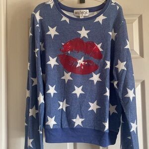 NWTS Wildfox American stars pullover 💋🇺🇸⭐️💥